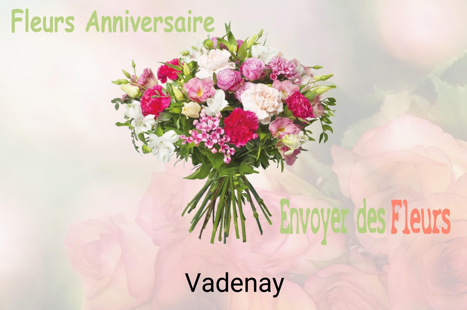 Bouquet de fleurs d’anniversaire livré à Vadenay